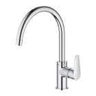 Смеситель для кухни GROHE Start Edge с высоким C-образным изливом, хром (31369001)