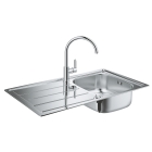 Мойка и смеситель для мойки, GROHE K200, хром, (31562SD0)