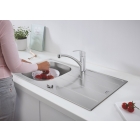 Мойка и смеситель для мойки GROHE K200, нержавеющая сталь (31565SD1)