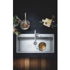 Мойка GROHE K800, нержавеющая сталь (31586SD1)