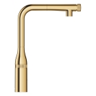 Смеситель для кухни GROHE Essence SmartControl с вытяжным изливом, холодный рассвет глянец (31615GL0)