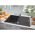 Мойка GROHE K400, 780 x 500 мм, черный гранит (31639AP0)