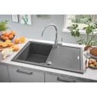 Мойка GROHE K400, 780 x 500 мм, серый гранит (31639AT0)