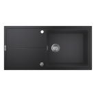 Мойка GROHE K400, 1000 x 500 мм, черный гранит (31641AP0)