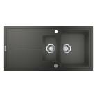 Мойка GROHE K400 с 1,5 чашей, 1000 x 500 мм, серый гранит (31642AT0)
