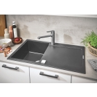 Мойка GROHE K500 с одной чашей, 860 x 500 мм, серый гранит (31644AT0)