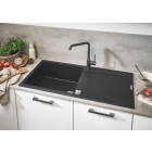 Мойка GROHE K500 с одной чашей, 1000 x 500 мм, черный гранит (31645AP0)