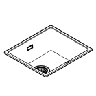 Мойка GROHE K700U с одной чашей, 457 x 406 мм, серый гранит (31653AT0)