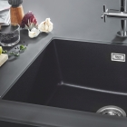 Мойка GROHE K700U с одной чашей, 610 x 460 мм, черный гранит (31655AP0)