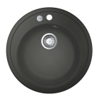 Мойка GROHE K200 с одной чашей, диаметр 510 мм, серый гранит (31656AT0)