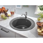 Мойка GROHE K200 с одной чашей, диаметр 510 мм, серый гранит (31656AT0)
