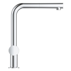 Смеситель для кухни GROHE Blue Pure Minta, с функцией фильтрации, без фильтра в комплекте, хром (31721000)