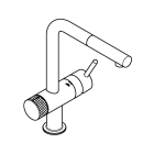 Смеситель для кухни GROHE Blue Pure Minta, с функцией фильтрации, без фильтра в комплекте, хром (31721000)