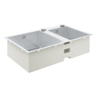 Мойка из нержавеющей стали GROHE K700 с 2 чашами, 860 x 500 мм, хром (31855SD0)