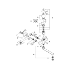 Смеситель для ванны GROHE Eurosmart Cosmopolitan, хром (32847000)