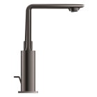 Смеситель для раковины GROHE Allure с донным клапаном, L-Size, темный графит глянец (32146A01)