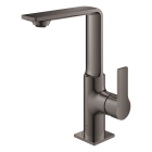 Смеситель для раковины GROHE Allure с донным клапаном, L-Size, темный графит глянец (32146A01)