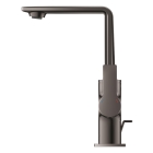 Смеситель для раковины GROHE Allure с донным клапаном, L-Size, темный графит глянец (32146A01)
