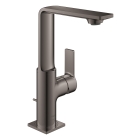 Смеситель для раковины GROHE Allure с донным клапаном, L-Size, темный графит глянец (32146A01)