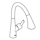 Смеситель для кухни GROHE Zedra с вытяжным душем 3jet, суперсталь (32294DC2)