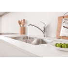 Смеситель для кухни GROHE Start, низкий излив, хром (32441001)