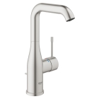 Смеситель для раковины GROHE Essence с донным клапаном, L-Size, суперсталь (32628DC1)