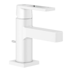 Смеситель для раковины GROHE Quadra с донным клапаном, уменьшенный, белая луна (32632LS0)