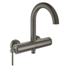 Смеситель для ванны GROHE Atrio внешнего монтажа, темный графит матовый (32652AL3)