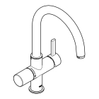 Смеситель для кухни GROHE Blue Pure с функцией фильтрации, без фильтра в комплекте, хром (33251000)