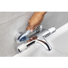 Термостат для душа GROHE Precision Start внешнего монтажа, матовый черный (345942430)