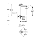 Готовый комплект для ванной комнаты GROHE Eurocube (NB0028)