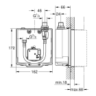 Скрытый монтажный ящик GROHE Euroeco Cosmopolitan E (36337001)