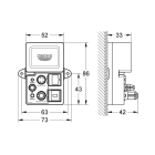 Модуль Bluetooth GROHE F-digital deluxe для паро-душевой кабины (36371000)