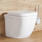 Унитаз напольный приставной безободковый GROHE Euro Ceramic (без сиденья), альпин-белый (39339000)