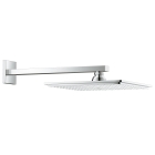 Верхний душ с душевым кронштейном 286 мм, 1 режим струи, GROHE Rainshower Allure 230, хром, (26054000)