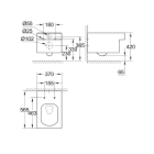 Готовый набор для туалета GROHE Cube Ceramic (NW0040)