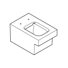 Унитаз GROHE Cube Ceramic подвесной, с покрытием PureGuard, альпин-белый (3924500H)