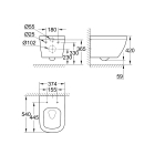 Готовый набор для туалета GROHE Euro Ceramic (NW0017-1)