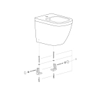 Биде напольное, GROHE Euro Ceramic, альпин-белый, (3934000H)