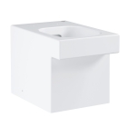 Унитаз GROHE Cube Ceramic напольный приставной, с покрытием PureGuard, альпин-белый (3948500H)