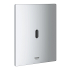 Панель смыва для унитаза GROHE Tectron Bau E инфракрасная, питание от батареи 6V, хром (39882000)