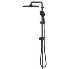 Душевая система GROHE Tempesta System 250 Cube Flex с переключателем потоков, черный (269772431)