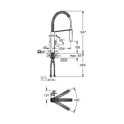Смеситель для кухни GROHE Eurocube, суперсталь (31395DC0)