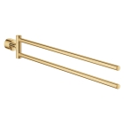 Держатель для полотенца GROHE Atrio New двойной, холодный рассвет глянец (40308GL3)