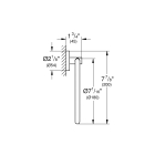 Кольцо для полотенца GROHE Essentials, никель глянец (40365BE1)