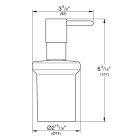 Дозатор жидкого мыла GROHE Essentials, тёплый закат глянец (40394DA1)
