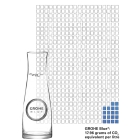 Стеклянный графин GROHE Blue с крышкой (40405001)