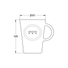 Набор чашек GROHE Red (4 шт) (40432000)