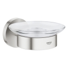 Мыльница GROHE Essentials с держателем, суперсталь (40444DC1)