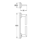 Держатель для полотенца GROHE Allure Brilliant, 600 мм, хром (40497000)